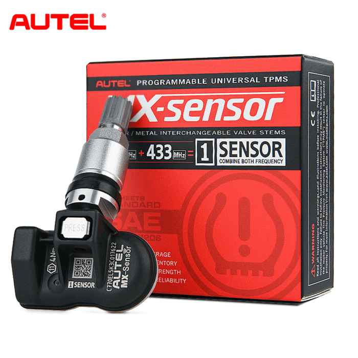 Autel MX Universal TPMS Sensors. Dual Frequency